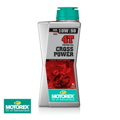 motorex cross power 4 takts olie 10w 50 1 liter