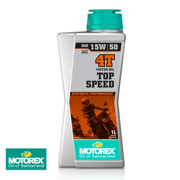 MOTOREX TOP SPEED 4-Takts Olie 15W-50 1 Liter