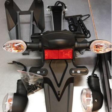Yamaha MT 07 Nummerplade holder