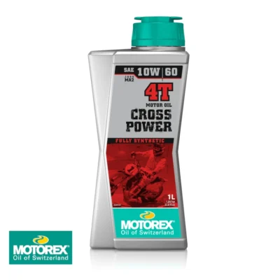 motorex cross power 4 takts olie 10w 60 1 liter