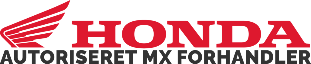 Logo autoriseret Honda mx forhandler