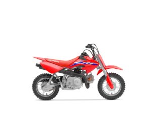 HONDA CRF50F med hvis baggrund