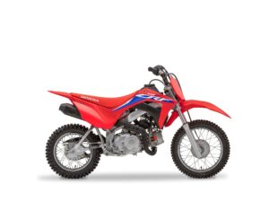 HONDA CRF110F med hvid baggrund