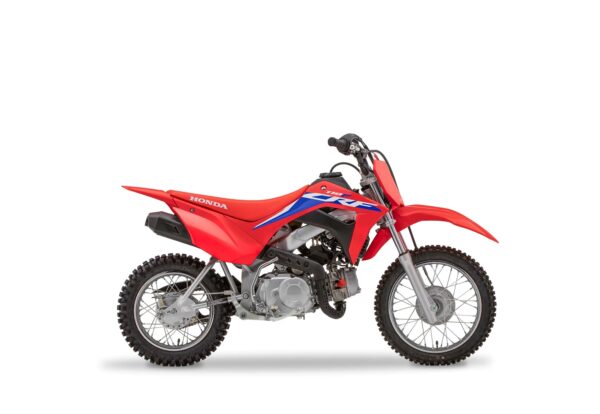 HONDA CRF110F med hvid baggrund