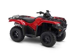 HONDA TRX420FA med hvid baggrund