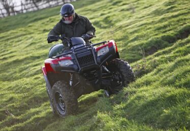 HONDA TRX420FA i aktion