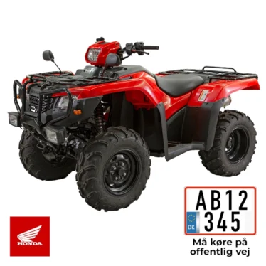 honda trx 520 fe2 traktor t3a. robust atv lave driftsomkostninger