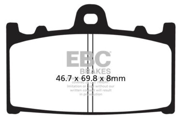 EBC FA158HH FRONT Sinter Sport bremseklods motocross crosser mc mx