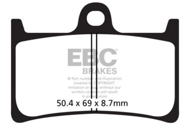 EBC FA252HH FRONT SINTER SPORT bremseklods motocross
