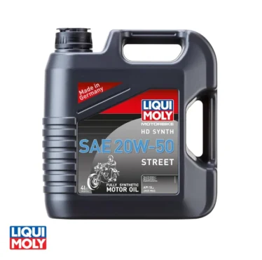 liqui moly 4 takts olie hd 20w 50 syntetisk street 4 liter 20W-50 - 20W/50 - 20W50 - motorolie