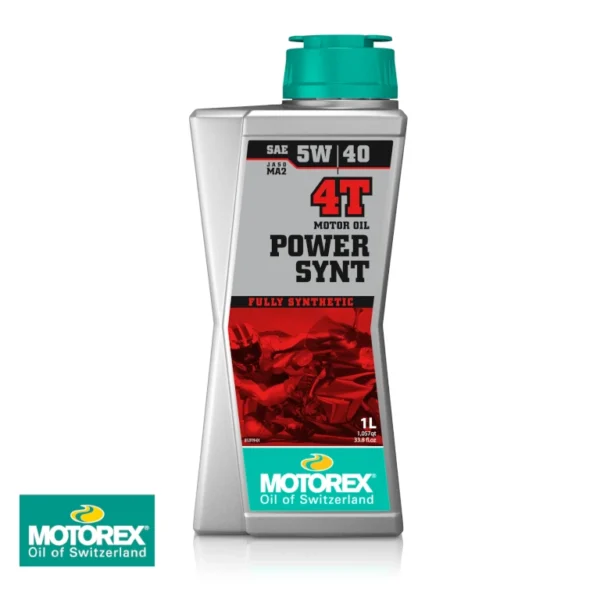 motorex power synt 4 takts olie 5w 40 1 liter