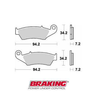 Bremseklods Front 772SM1