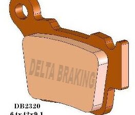 DELTA Brakepads MX Heavy Duty DB2320 bagbremse