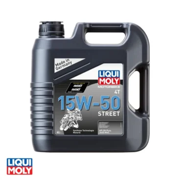 liqui moly 4 takts olie 15w/50 4 liter street del syntetisk 15W-50 - 15W/50 - 15W50 - motorolie