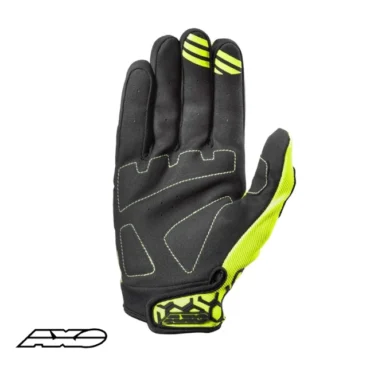 axo hexa handske flourescent gul xl