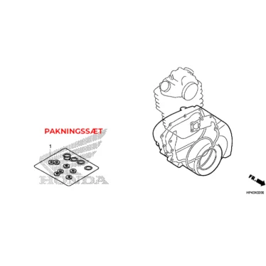 91303-HA0-004-2 honda o ring, 11x1.9 (nok) original reservedel