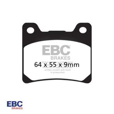 ebc fa088 front/rear bremseklodser sæt yamaha