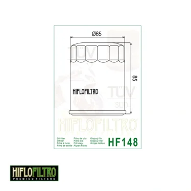 hiflo hf148 oliefilter yamaha