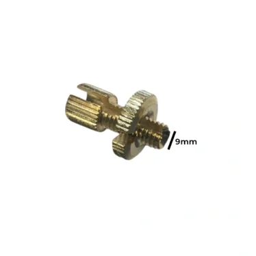 justerskrue koblingskabeljustering 9mm messing