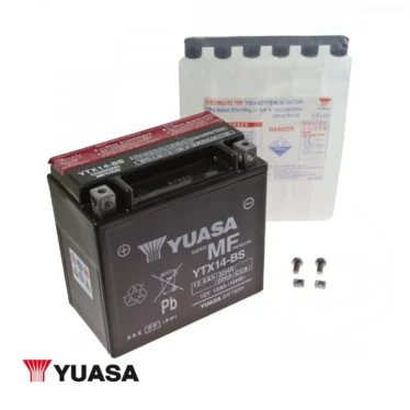 yuasa ytx 14bs batteri combipack