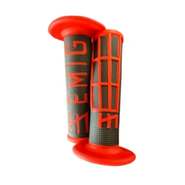 crosshåndtag rød/sort 22mm styr