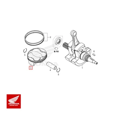 honda original stempel crf450r