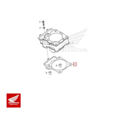 honda original pakning, cylinder crf250r 2022+