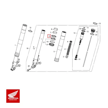 honda original ring, reserve