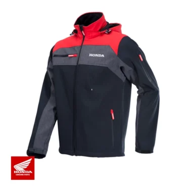 honda original softshell corporate sort/grå/rød medium