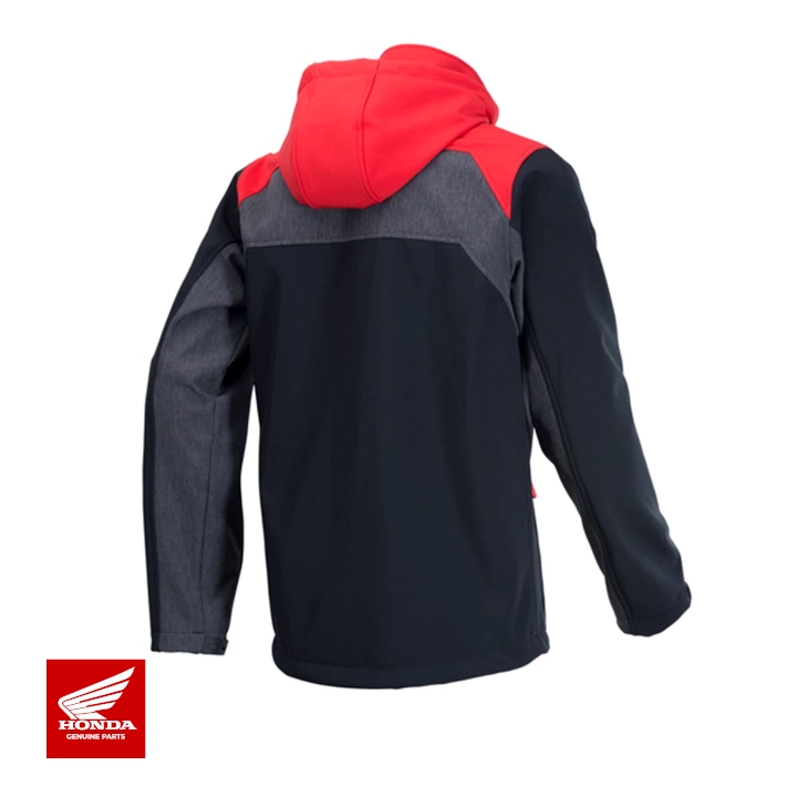 honda original softshell corporate sort/grå/rød medium