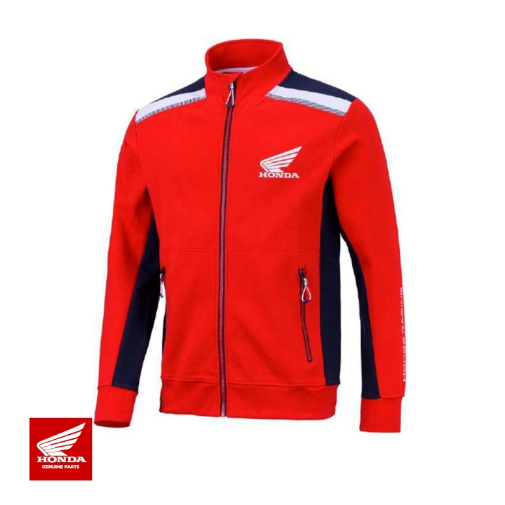 honda herre racing cardigan rød xl
