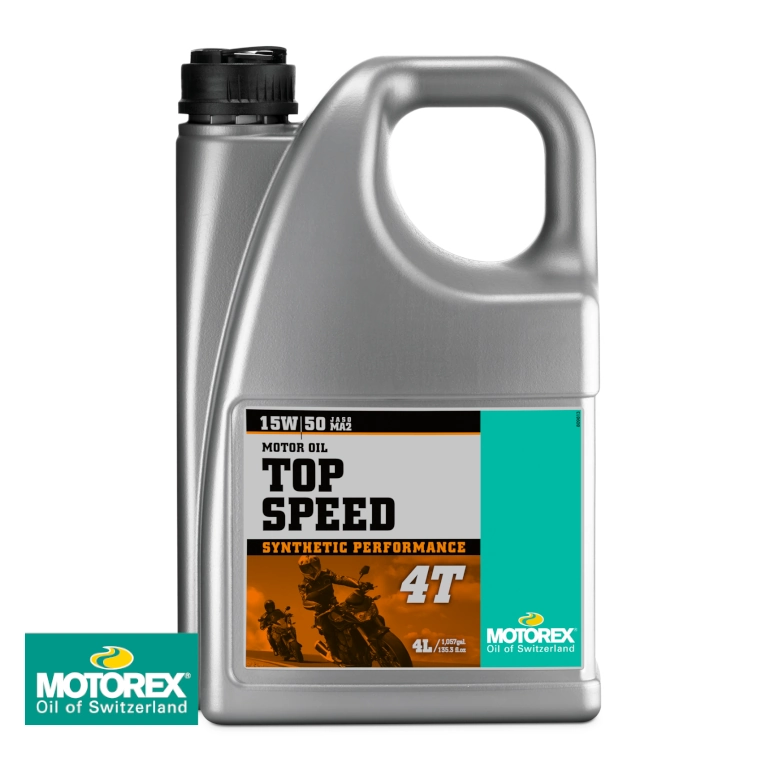 motorex top speed 4 takts olie 15w 50 4 liter