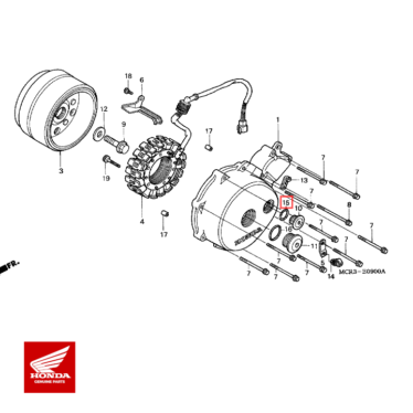 honda original o ring, 21.5x2 (arai)