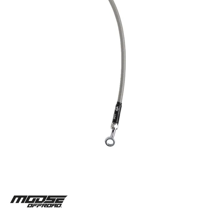 moose rustfri stålarmeret bremseslange crf250r crf450r