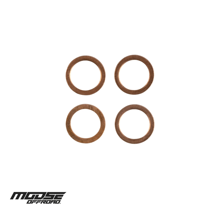 moose rustfri stålarmeret bremseslange crf250r crf450r