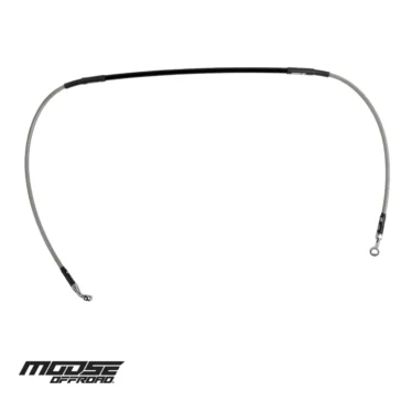 moose rustfri stålarmeret bremseslange crf250r crf450r