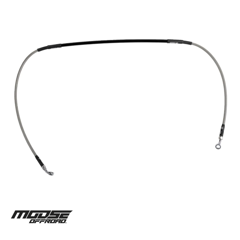 moose rustfri stålarmeret bremseslange crf250r crf450r