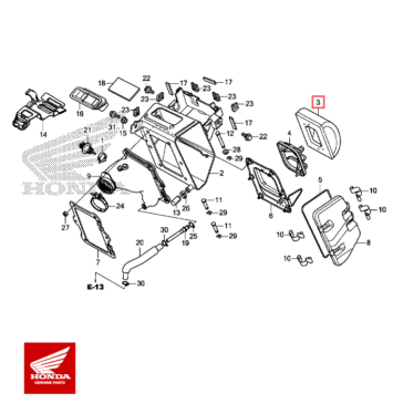 honda original luftfilter crf125f