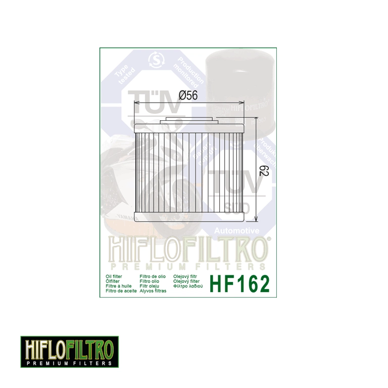 hiflo hf162 oliefilter